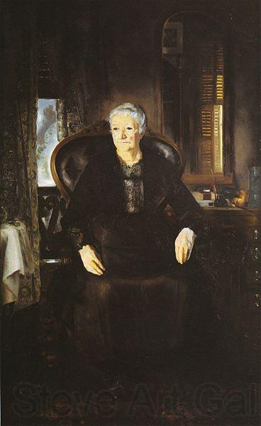 George Wesley Bellows Portrait of My Mother No. 1 France oil painting art
